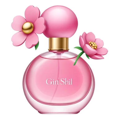Good girl blush perfume sticker