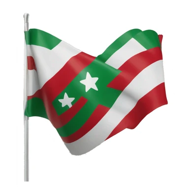 Basque country flag sticker