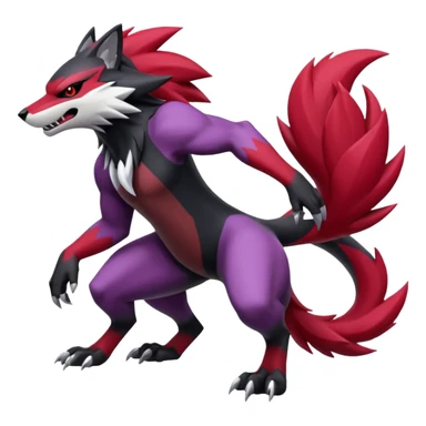 Obstagoon-Zeraora-Zoroark-fusion  sticker