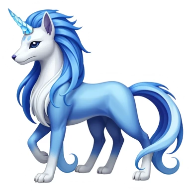 Lucia-Suicune-fakemon-creature-hybrid sticker