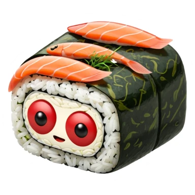 Maki roll sticker