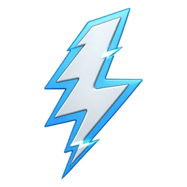 lightning bolt sticker