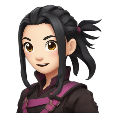 nezuko demon slayer sticker
