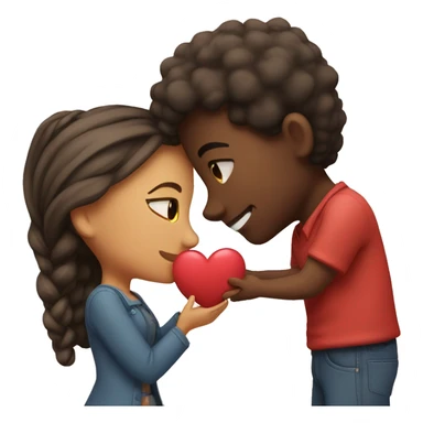 Love and affection for romantic  sticker