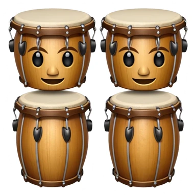 Damaru drums of lord shiva sticker