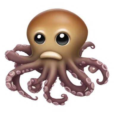 Pulpo con una nutria, medusa  sticker