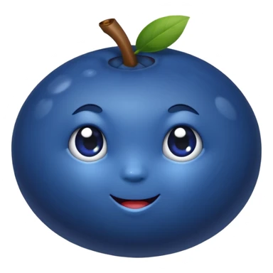 blueberry sticker