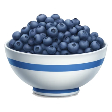 Bowl of Blueberries sticker