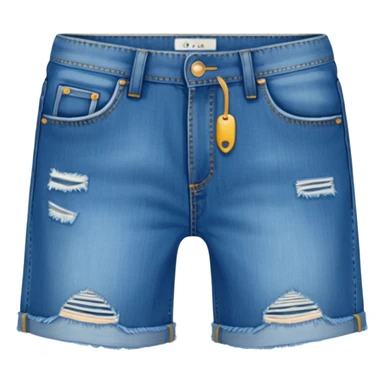 denim shorts sticker