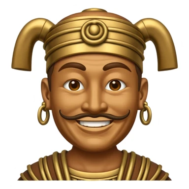 sanxingdui bronze man emoji sticker