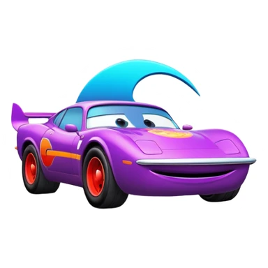 logo inspired by the Cars movie sticker