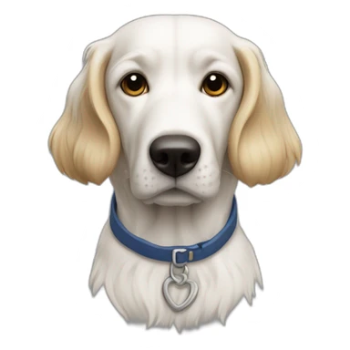 Chien épagneul breton sticker