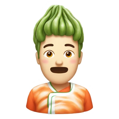 Korean kimchi sticker