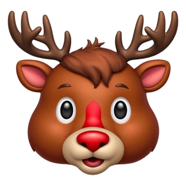 Rudolph The Red Nosed Reindeer sticker