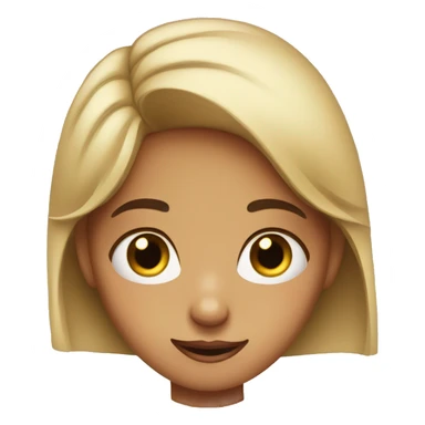 A girl rolling her eyes  sticker