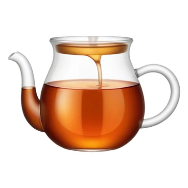 Cinematic Realistic Turkish Tea Pop Culture Emoji, featuring an inviting portrayal of a steaming glass of Turkish tea rendered with rich textures and warm, convivial lighting. sticker