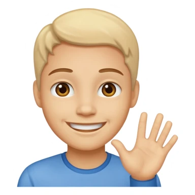 saying hello avatar sticker