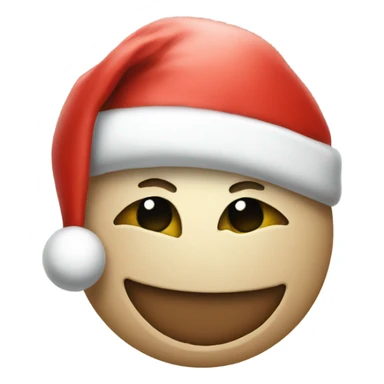 Merry Christmas Baseball sticker