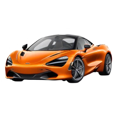McLaren 720S - McLaren (Model Year: 2021) (Iconic colour: Orange) sticker