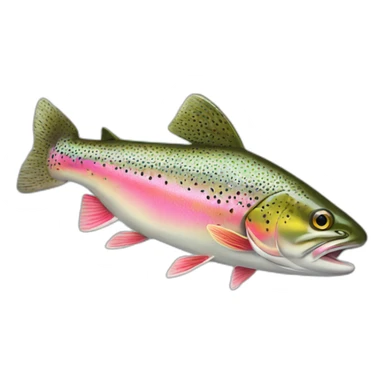 rainbow-trout sticker