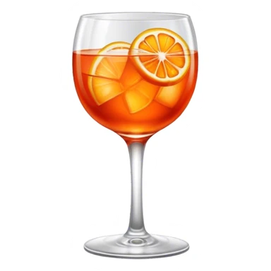 make a aperol spritz  sticker