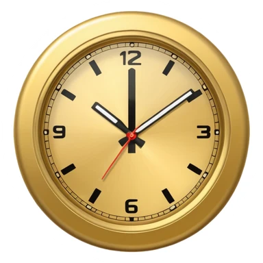 Clock it emoji sticker