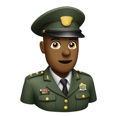 Drill Sergeant with whistle sticker