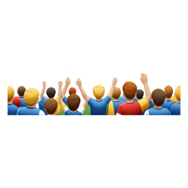 An icon featuring a large stadium with a football match in progress, players in action on the field, and a cheering crowd in the stands. Bright floodlights illuminate the pitch, creating an intense atmosphere of competition. The transparent background highlights the thrill of live sports events. sticker