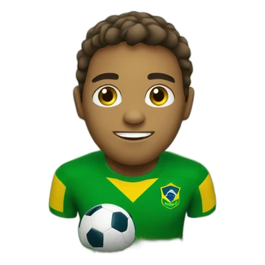 Brazil  football sticker