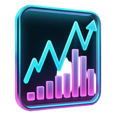 Holographic graphs and charts sticker