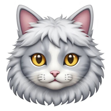 A cat with star eyes sticker