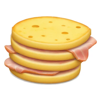 arepa ham & cheese sticker