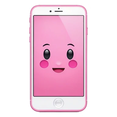 pink iphone 16 sticker