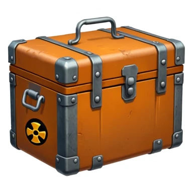 coffre avec de la ferraille cuivre  post apo survie loot  sticker