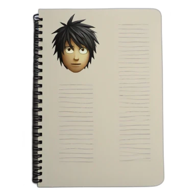 death note notebook sticker