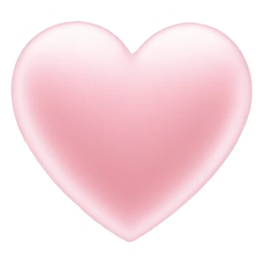 light pink heart with sparkles sticker