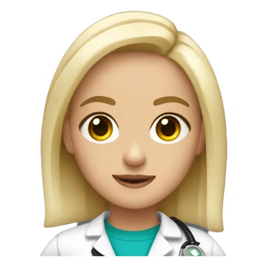 Rubia ojos azules paramedic  sticker