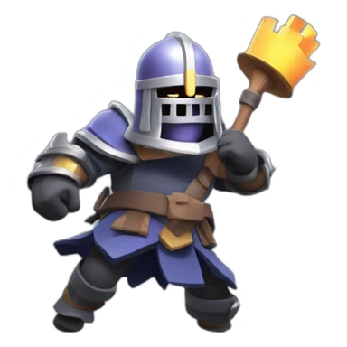 Clash Royale dancing pekka sticker