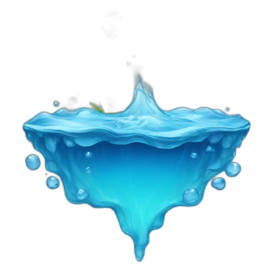 Water bpy sticker