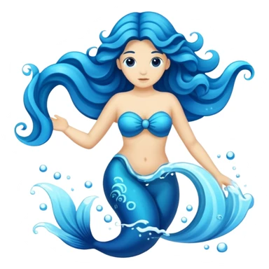 Zodiac sign Aquarius sticker