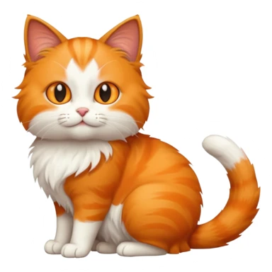 make the tail longer facing the left and the belly smaller sticker