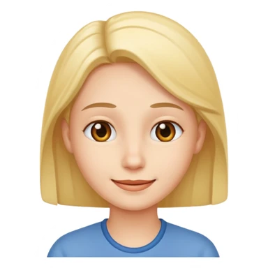 thinking with a smile sticker