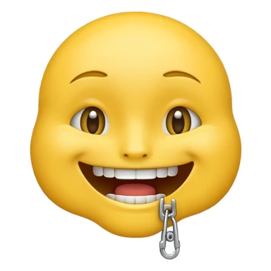 Zipper-Mouth Face emoji sticker