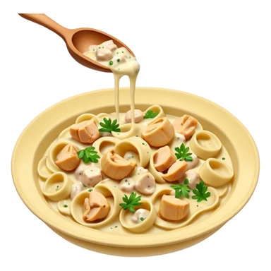 Chicken tortellini Alfredo  sticker
