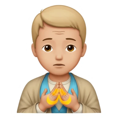 A moslem praying sticker