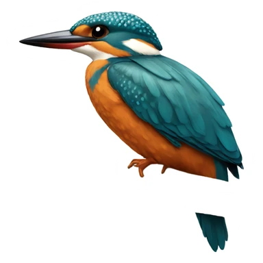 Kingfisher sticker
