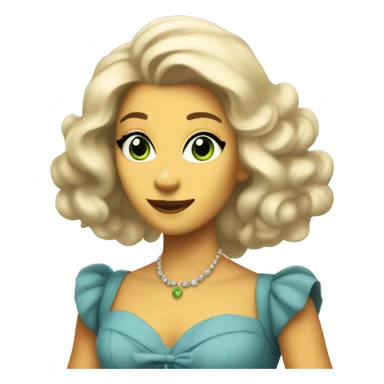 galinda upland from WICKED sticker