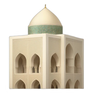 Agha Bozorg Mosque Kashan sticker