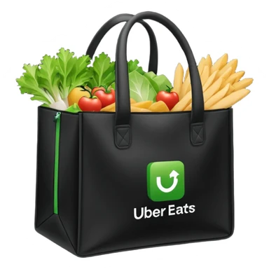 Uber eats bag sticker