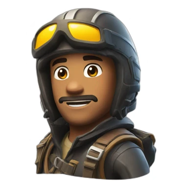 Fortnite Renegade rider sticker
